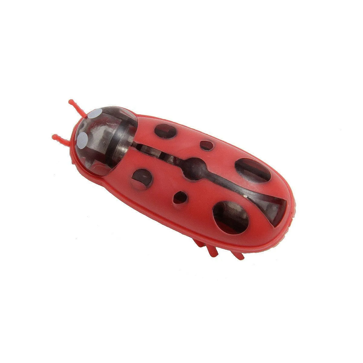 Electric toothbrush worm cat teaser toy in ladybug and iron cow styles with jumping action