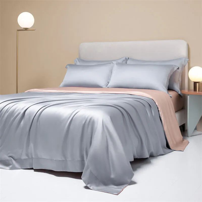 Lenzing Tencel Lyocell 200 thread count bedding set in selected colour with quilt cover and pillowcases