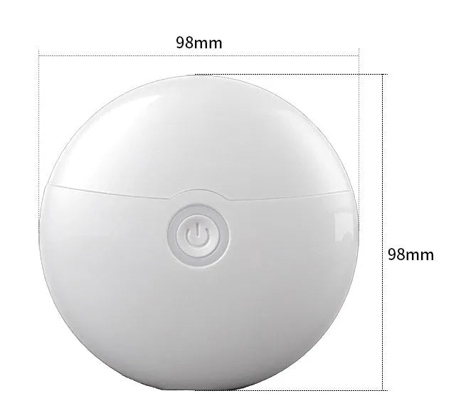 French pattern household electric scraping and IPL beauty device with colour light display.