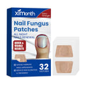 Box of 32 nail repair adhesive bandages, each patch measuring 6.1 by 3.5 centimetres.