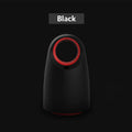 Black or white ABS mosquito killer device with UV light and knitted trap box measuring 12x12x21.5cm