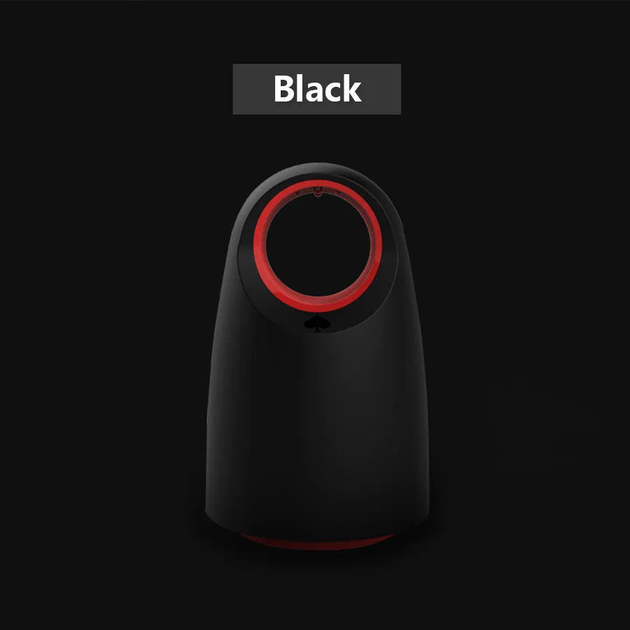 Black or white ABS mosquito killer device with UV light and knitted trap box measuring 12x12x21.5cm