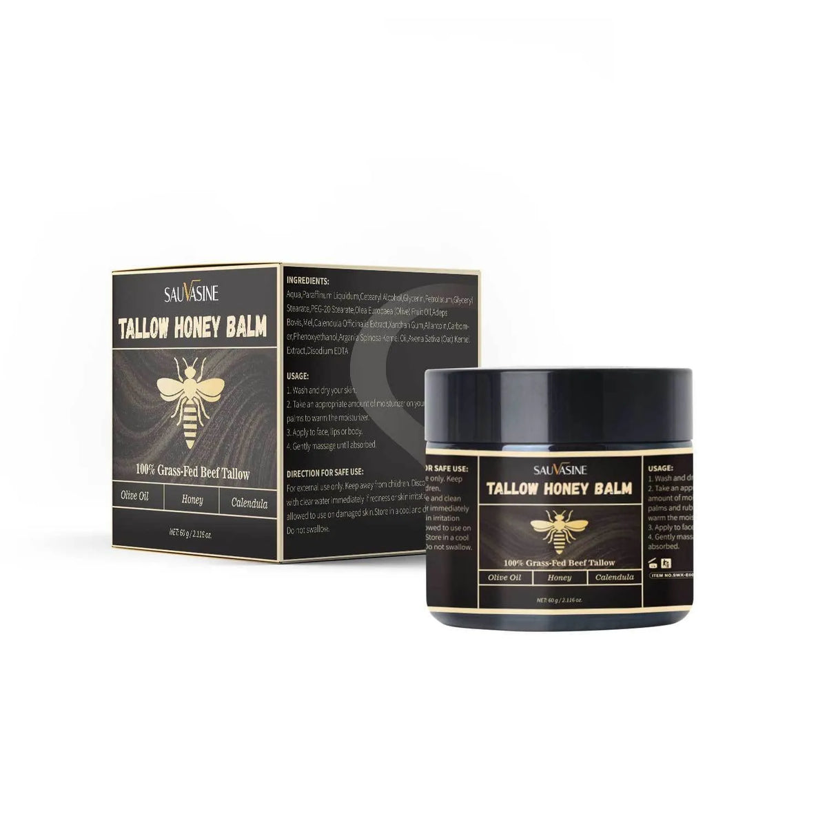 Butter and Honey Cream 60g jar moisturising product for face and body
