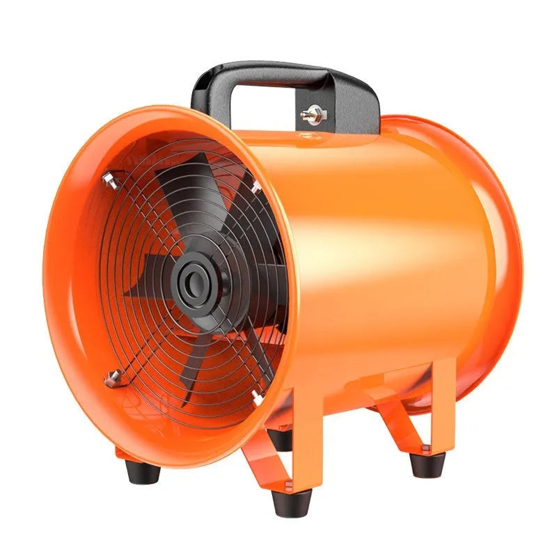 8-inch titanium steel industrial axial flow fan for dust removal and ventilation systems