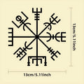 13x13cm square vegetarian no-charm vinyl car window sticker for glass and notebook application