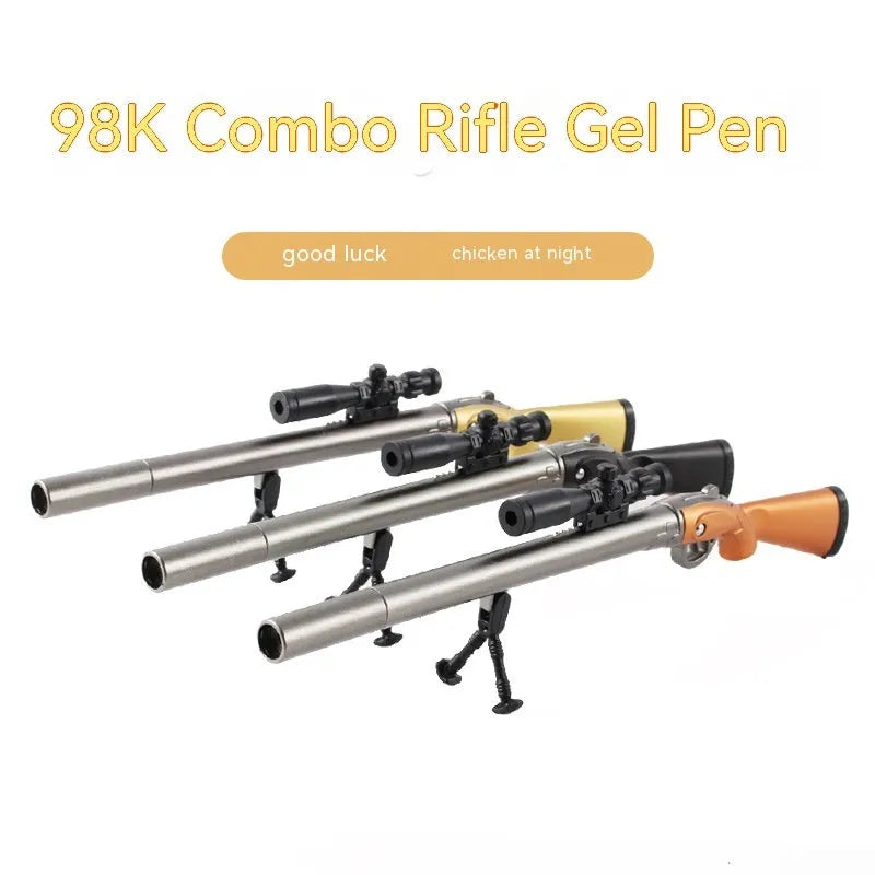 98K sniper rifle creative modelling gel pen with Marvel theme and 0.5mm point