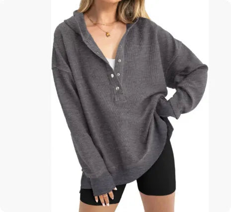 Women's loose raglan sleeve polyester sweater in peacock green colour, casual pullover style