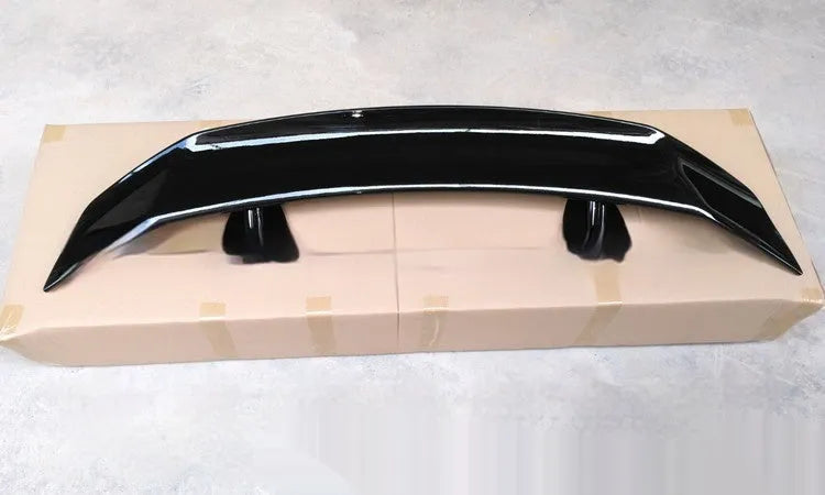 Universal punch-free ABS car spoiler for rear vehicle modification in various colour options