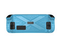Silicone protective case for handheld gaming consoles in red, blue, and black colour options