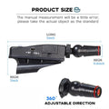 Black golf laser aiming instrument with push rod laser sight for putting alignment practice