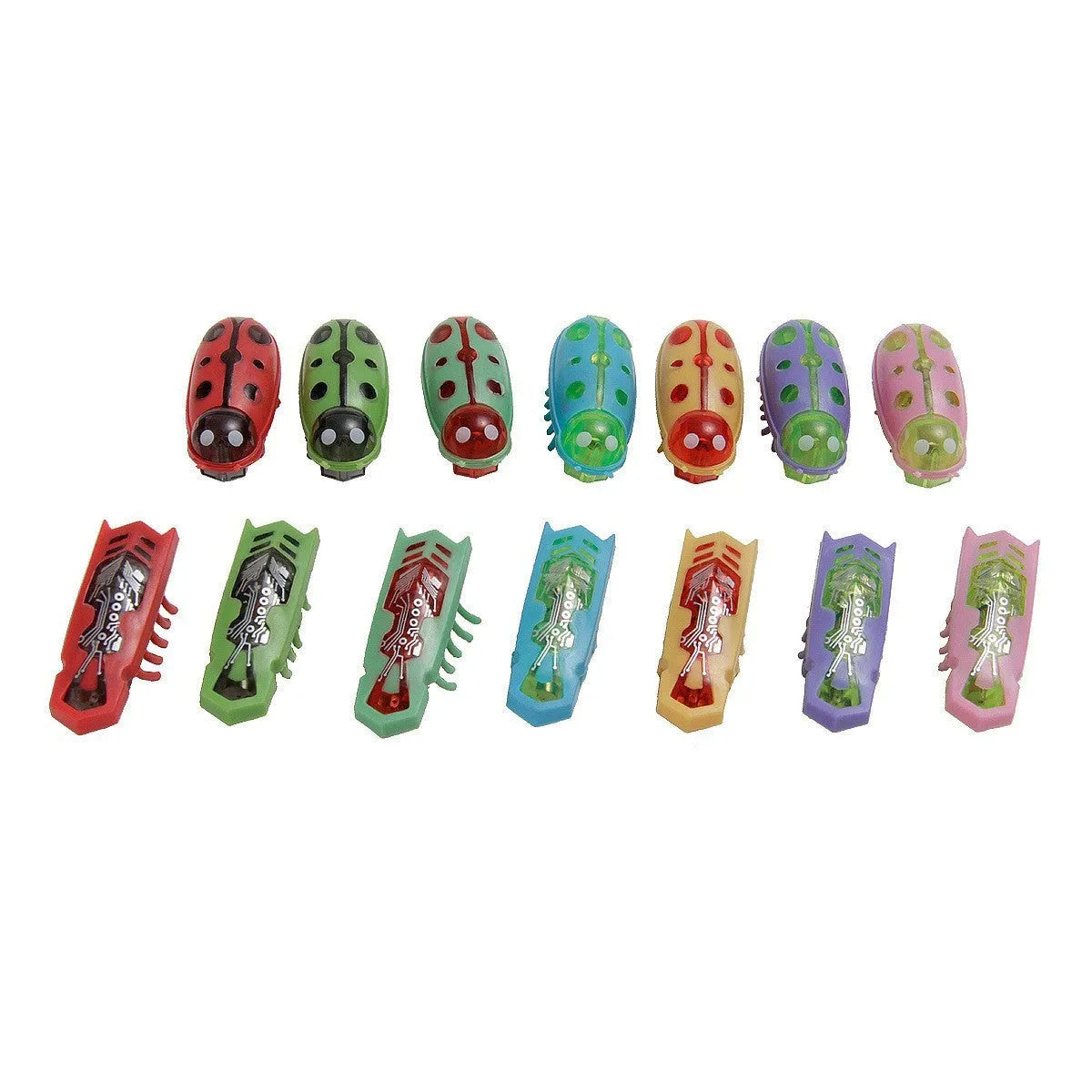 Electric toothbrush worm cat teaser toy in ladybug and iron cow styles with jumping action