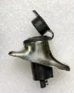 Stainless steel yacht anchor light ring lamp socket with ABS housing and bottom wiring connections