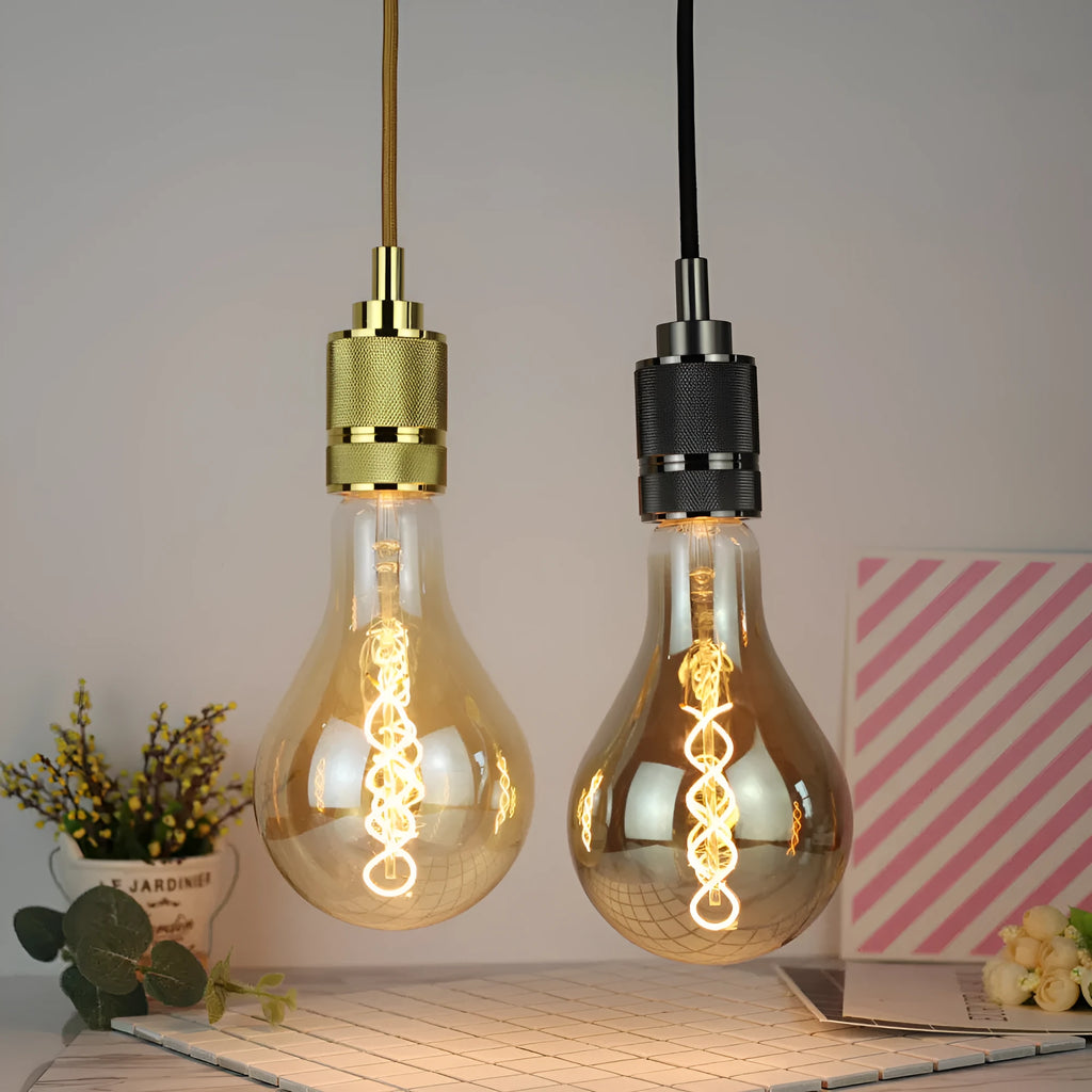 Double helix golden LED soft light strip A110 series 110x200mm 220V input