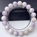 Natural purple turquoise beaded bracelet for women, round beads in about 6mm, 8mm or 10mm sizes