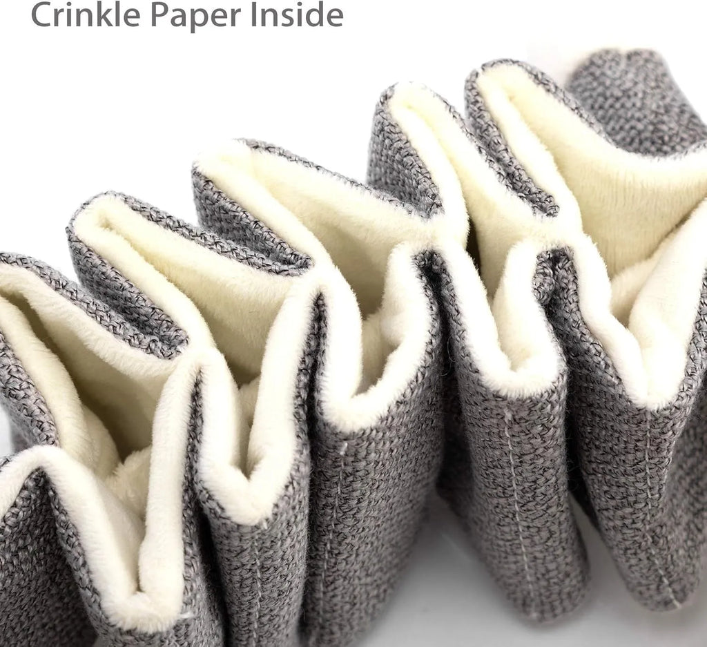 Grey koala plush dog toy measuring 30cm with crinkle paper inside