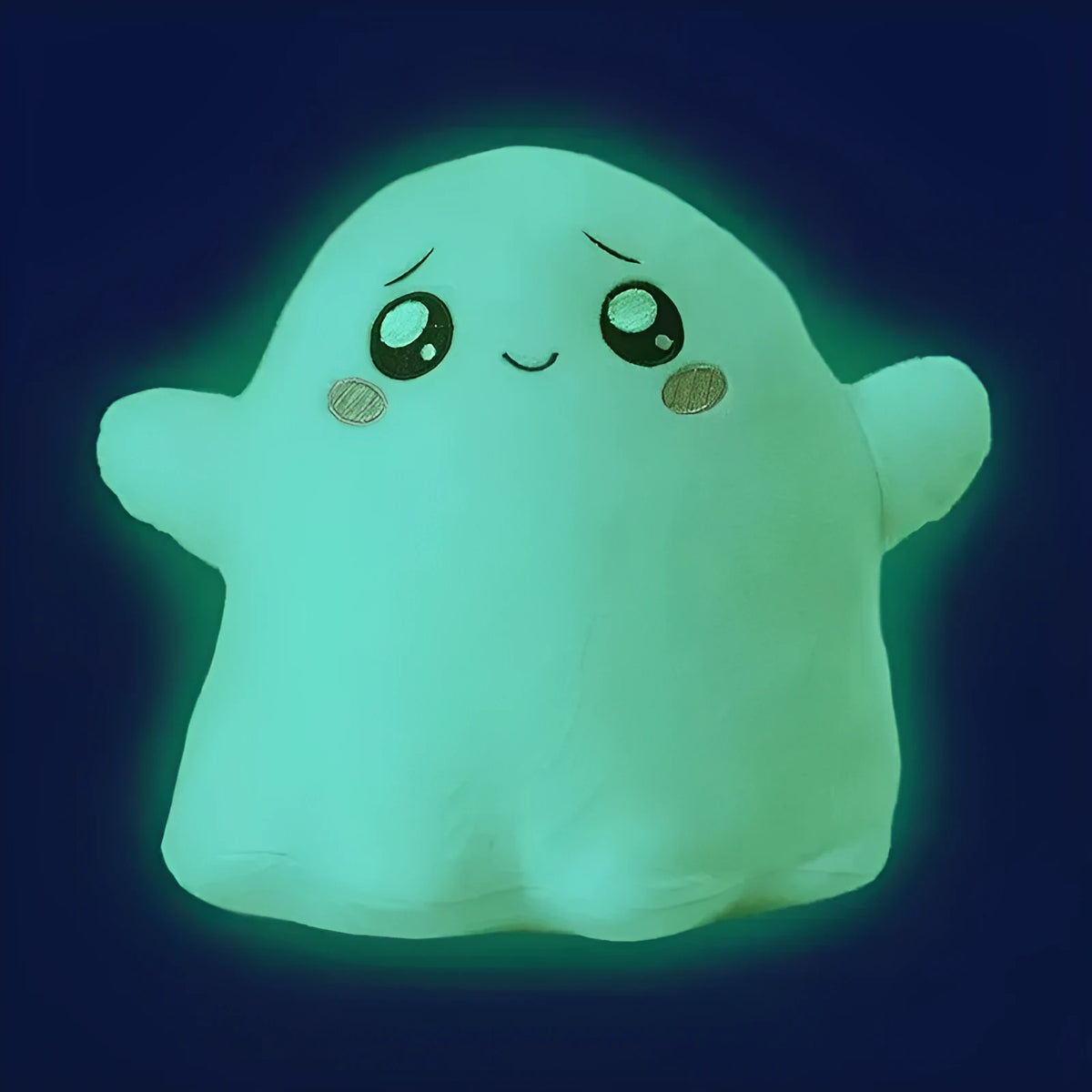 Luminous ghost plush toy made of cotton, glow in the dark, for children aged 4 to 6 years