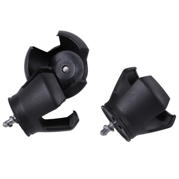 Black 60g golf ball picking device with clip for bag attachment