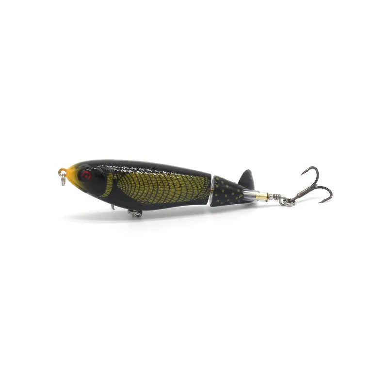 7.5cm artificial soft plastic fishing lure with bionic design for predator fishing