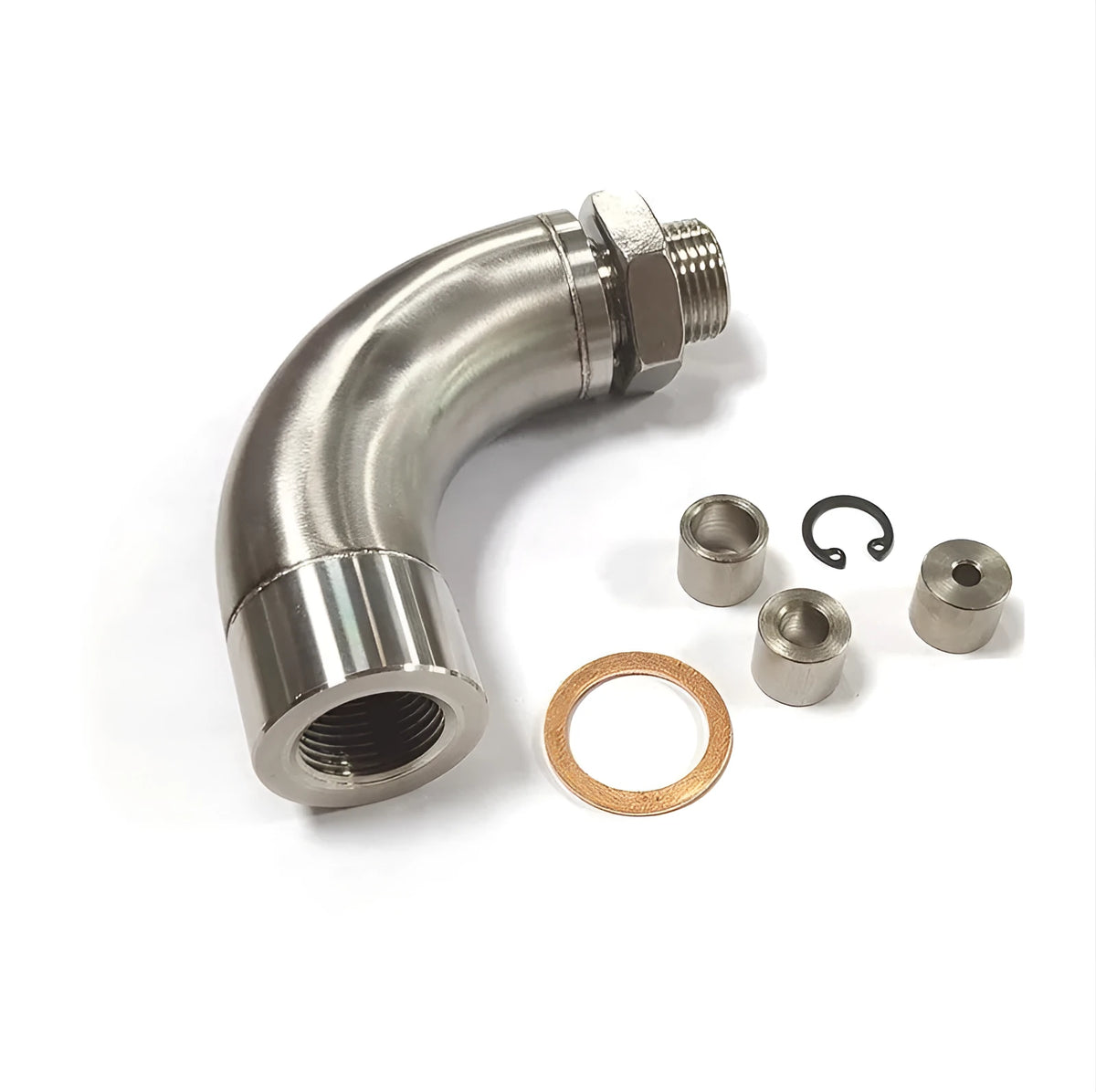 Car M18 x 1.5 temperature sensor adapter flow valve gas flow cross over sub