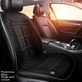 Beige coloured electric car seat heating cushion for 12V power outlet