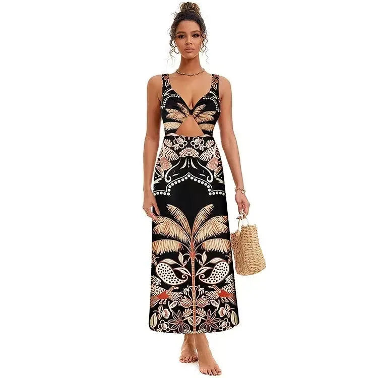 Women's one-piece swimsuit in multiple colours and styles including black, yellow, and printed designs