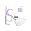 Four nano microneedle nursing stickers for body contouring with ginger and mugwort root.