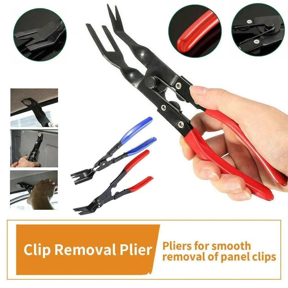 Blue car universal disassembly separator pliers with 235mm length for door panel and interior clamp removal
