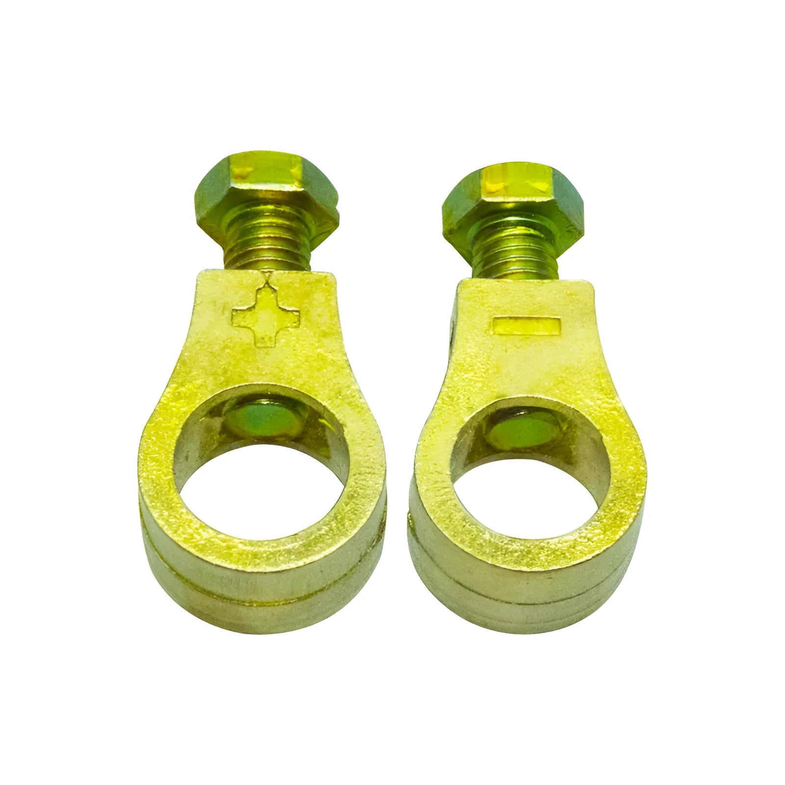 Pure copper car battery wiring clamp with clamping mechanism for battery terminal connections