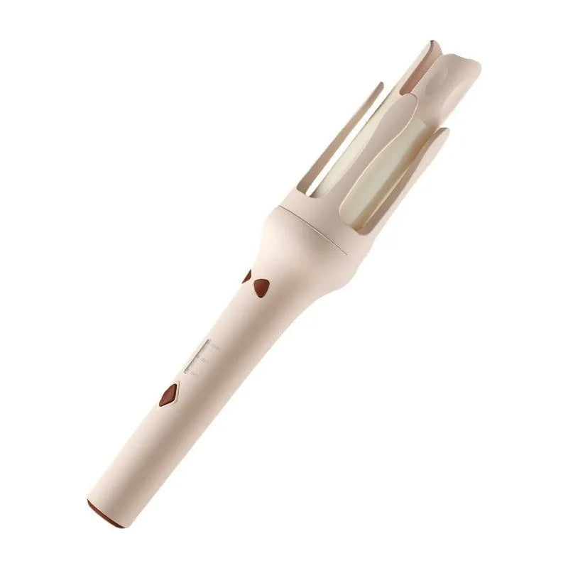 Automatic hair curler with 32mm curling barrel in white or chigo colour options