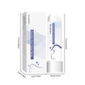Manual nasal suction device for family use with one-piece construction