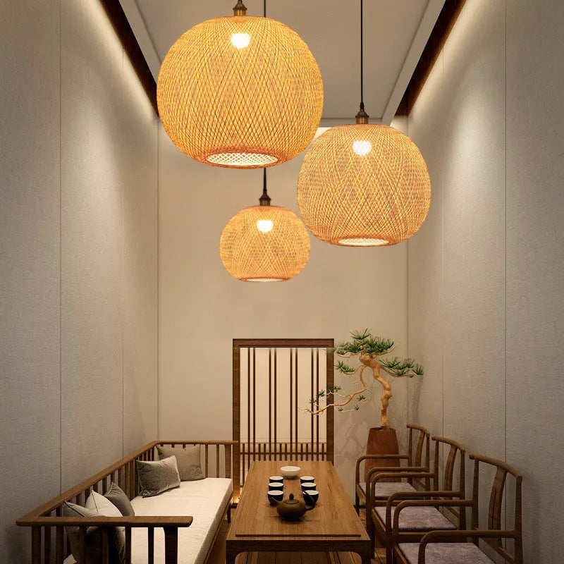 Pastoral style metal chandelier with Edison bulbs in multiple diameter sizes