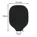Black neoprene protective sleeve for table tennis racket equipment