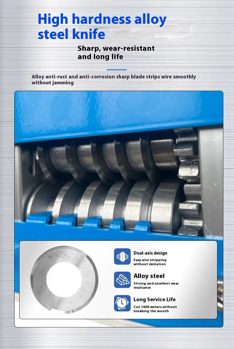 SD-017 manual wire stripping machine tool for 0.5mm to 17mm diameter cables