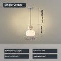 Creative pumpkin design bedroom chandelier in alloy with multiple colour finish options