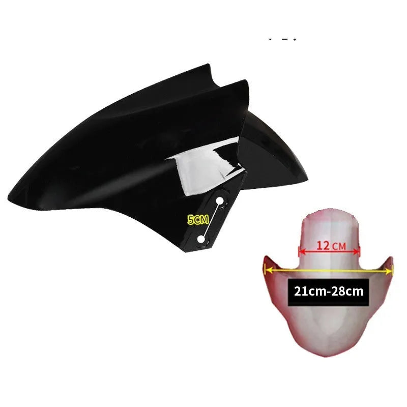 Electric car front wheel fender in ABS material available in large and small sizes with various baking paint colours