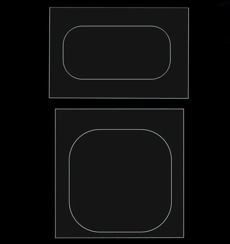 Samsung S7 Edge tempered glass rear camera lens protection film with anti-fingerprint features