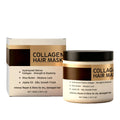 100g collagen hair mask tub with hydrolysed collagen, jojoba, coconut oil and vitamin E