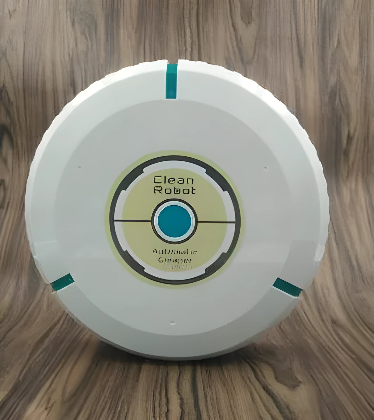 Black automatic robot vacuum cleaner for carpets, wood, marble and nylon floors