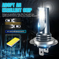 Auto fog lamp H7 9005 5202 LED headlight body made of aviation aluminum with 12 SMD chips