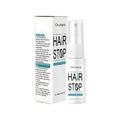 20ml hair growth inhibitor spray bottle with aloe extract and allantoin for post hair removal skin care.