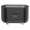White flame humidifier with USB power, aromatherapy function, 1.0-2.5L tank, and remote control