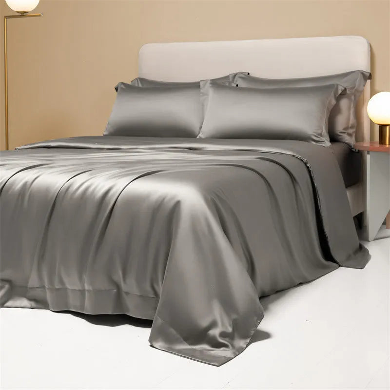 Lenzing Tencel Lyocell 200 thread count bedding set in selected colour with quilt cover and pillowcases