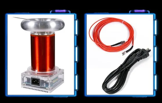Solid State Tesla Coil driver board unit with controller for generating 20cm music-reactive lightning arcs.
