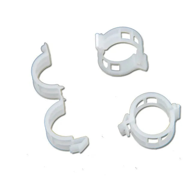 50 plastic tomato flower gardening clips for plant support and twig training