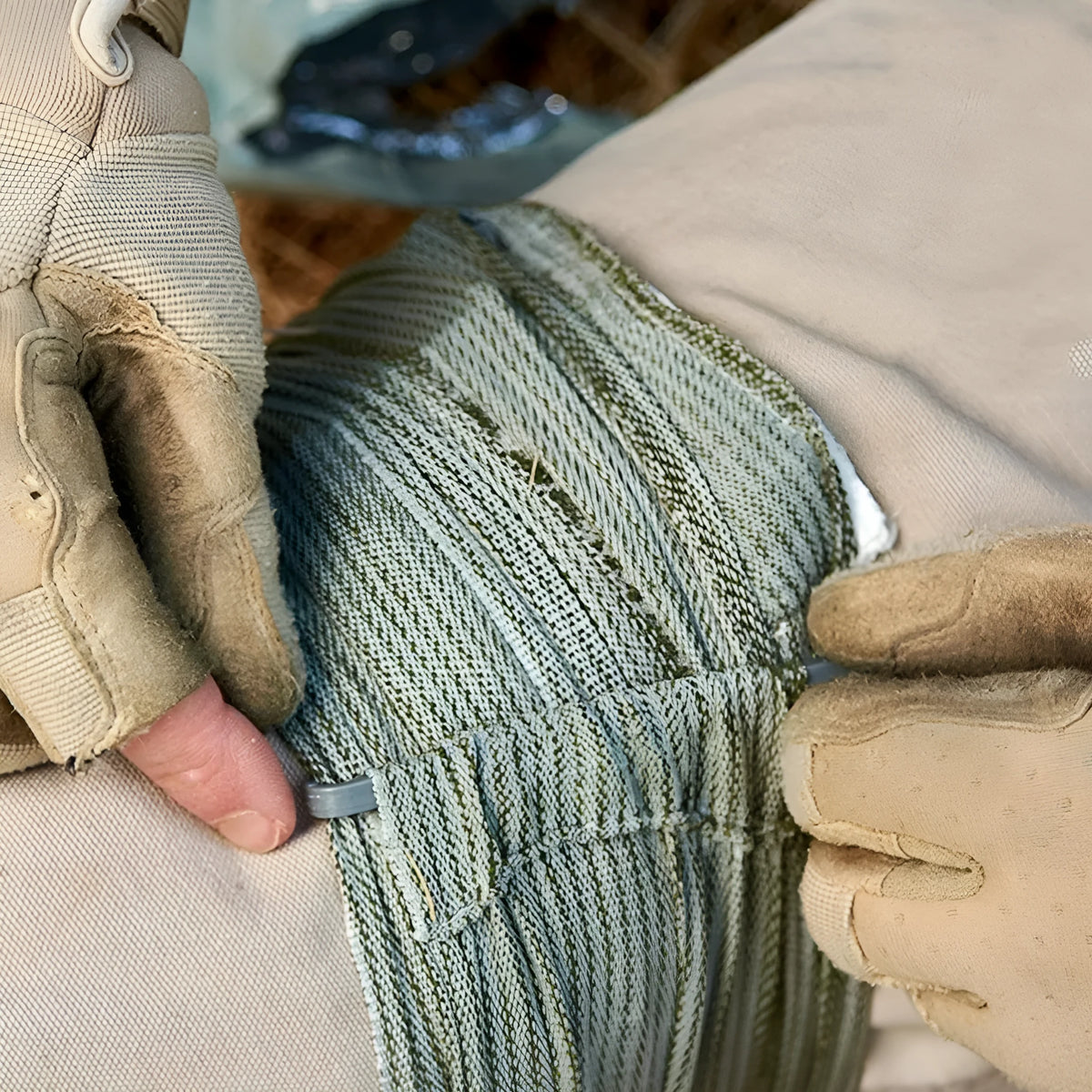 Outdoor haemostatic training bandage in 4 inch and 6 inch sizes