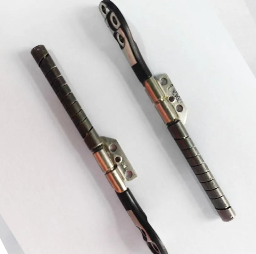 A1286 rotating shaft replacement for MacBook Pro 15-inch laptop hinge repair with foam packaging