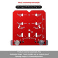 Aluminium alloy hinge locating rule with adjustable margin settings for 35mm cabinet hinges