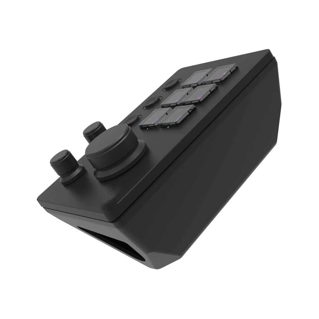 Black and white visual keyboard N3 keypad with silicone gel keys and 2 metre cable