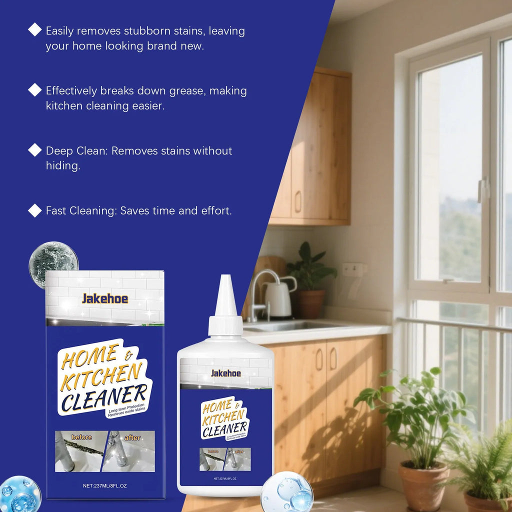 237ml tube of thick household decontamination gel for kitchen and bathroom cleaning
