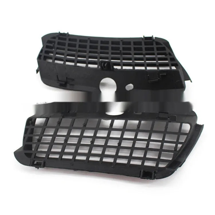 Black ABS plastic fog light cover pair for Volkswagen Golf 3 front bumper lower grille replacement